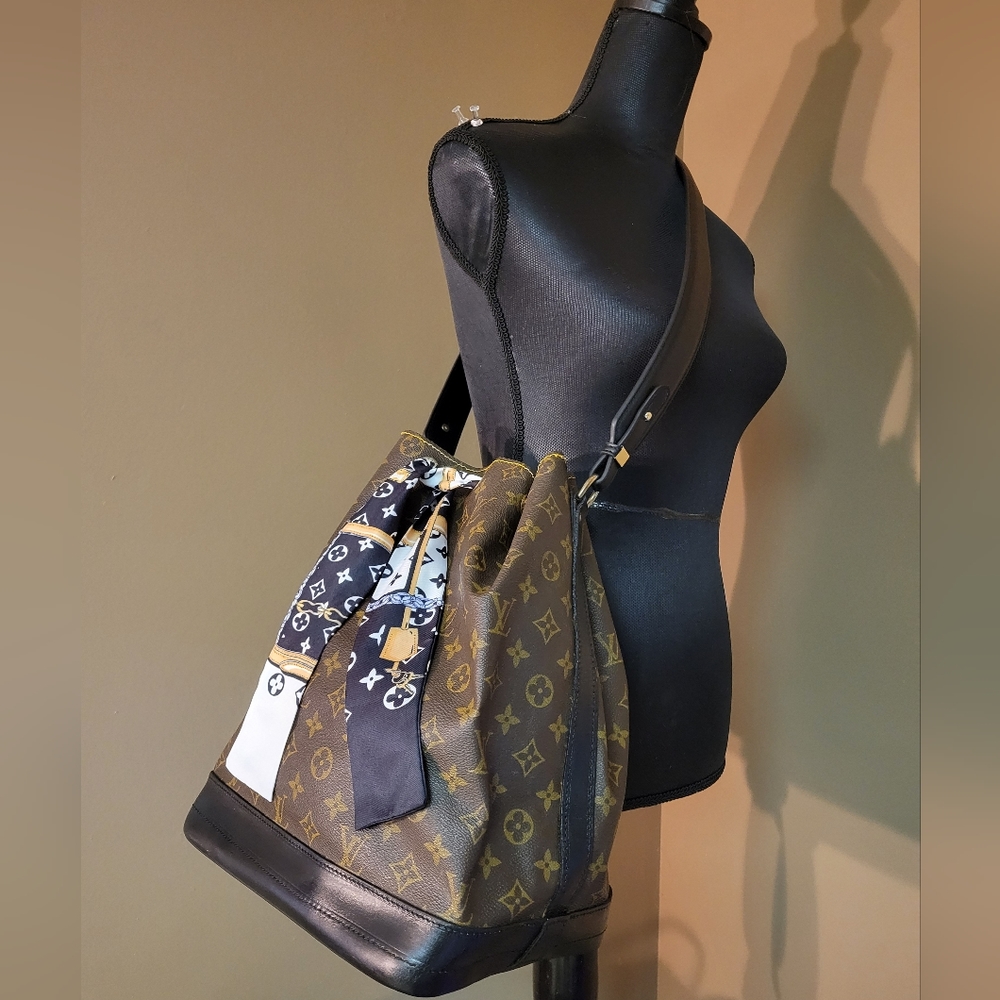 GUARANTEED AUTHENTIC Custom large NOE GM BUCKET BAG